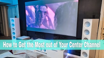 How to Bring the Most Performance out of Any Center Channel Speaker