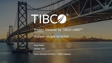 PROJECT DISCOVER by TIBCO LABS | Part 2 | Sept 2021