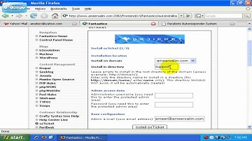 cPanel video course: Fantastico (Part 23 of 24)
