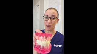 Teaching with typodonts: cleaning under dental bridges