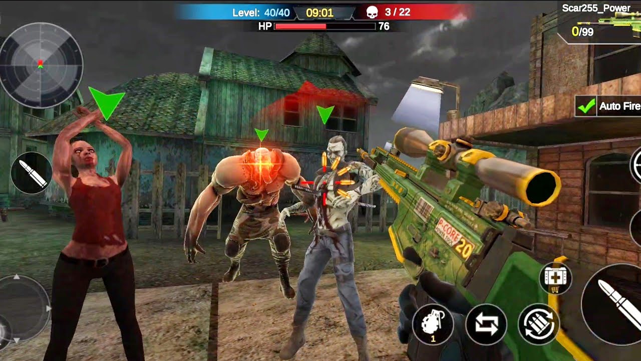 Игра zombie strike. Shooter игра.