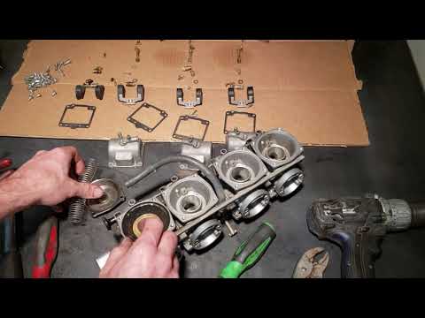 How To Clean Carburetors - Mikuni CV - Honda, Yamaha, Suzuki, Kawasaki kz1000 kz1000p