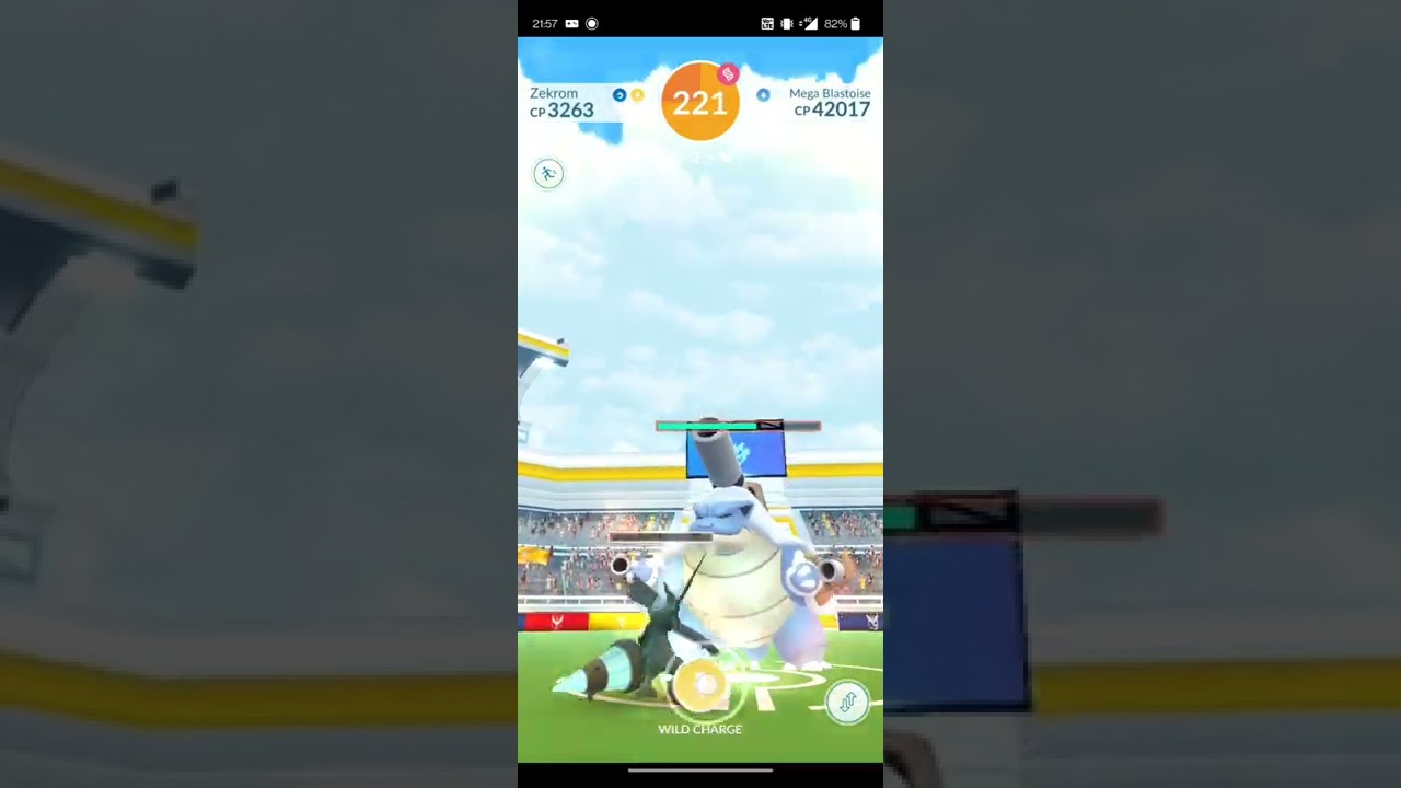 Duo of Mega Raid Boss Blastoise - Pokemon Go Gameplay