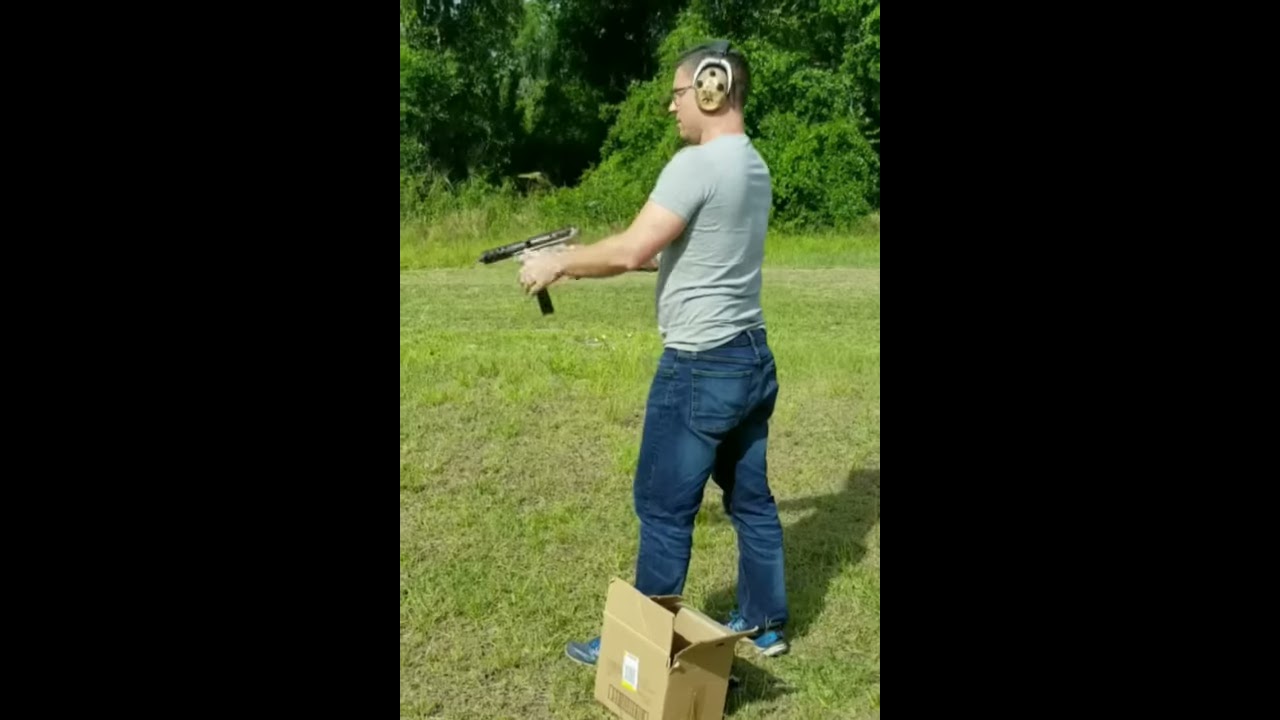Test Firing The TEC 9