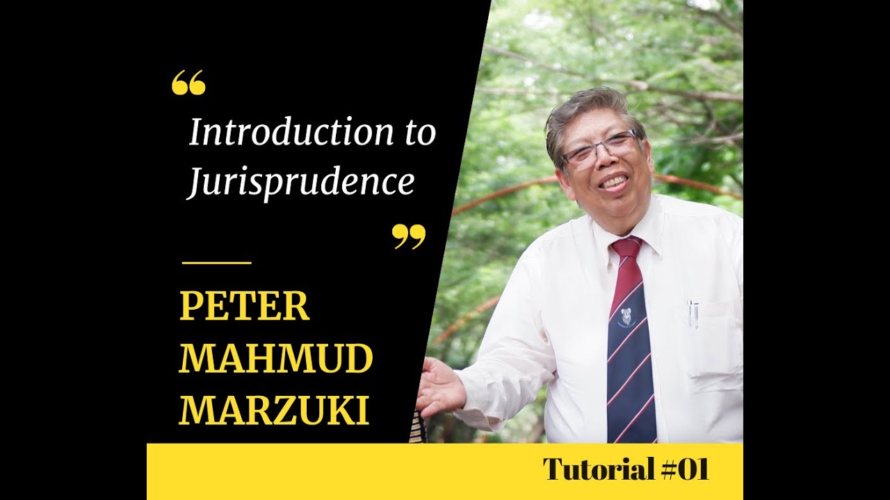 Tutorial #01 (Introduction to Jurisprudence)