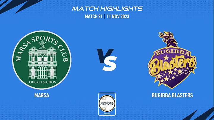 Match 21 - MAR vs BBL | Highlights | ECS Malta, Encore | 11 Nov 2023 | ECS23.957