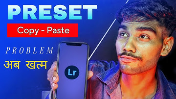 How To Lightroom Copy Paste Problem |Lightroom Preset Copy Paste Nahi Ho Raha | Lr Copy Paste 2025