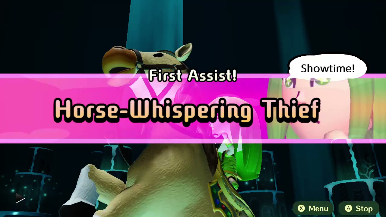 Miitopia Demo HorseWhispering Ability Thief Nintendo Switch