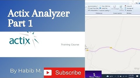 Actix Analyzer Part 1