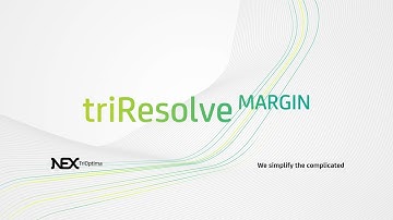 NEX triResolve - simplify the complicated