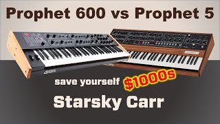 Prophet 600 vs Prophet 5 // Is the 600 a better value option?