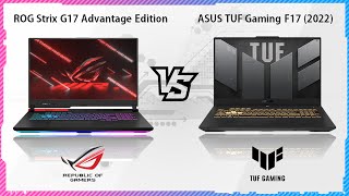 ASUS TUF GAMING A17 2022 VS ASUS TUF GAMING F17 2022 