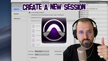 Create A New Session (And Record A Voice Over) In Pro Tools