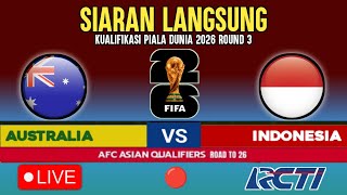 Siaran Langsung Live Timnas Indonesia Vs Australia Laga Ke 7 Kualifikasi Piala Dunia 2026