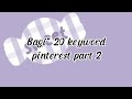✿Bagi" 20 keyword aestetic and cute