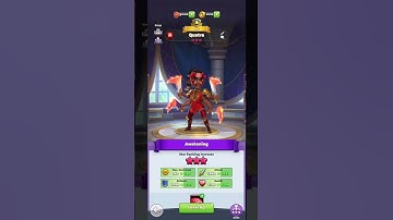 Puzzle Breakers Match 3 RPG Quatra Awaken to 8 Star #short #tiktok