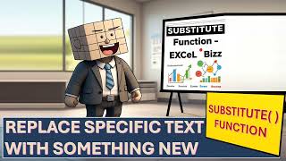 Information SUBSTITUTE Function EXCEL Bizz  #excel #excelcourse #exceltips #exceltraining #exceltutorial Guide