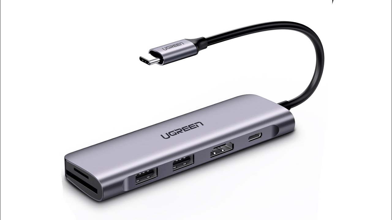 USB-C Хаб для Macbook M1 M2 M3 Pro Air 6-в-1 Ugreen PD HDMI Цена