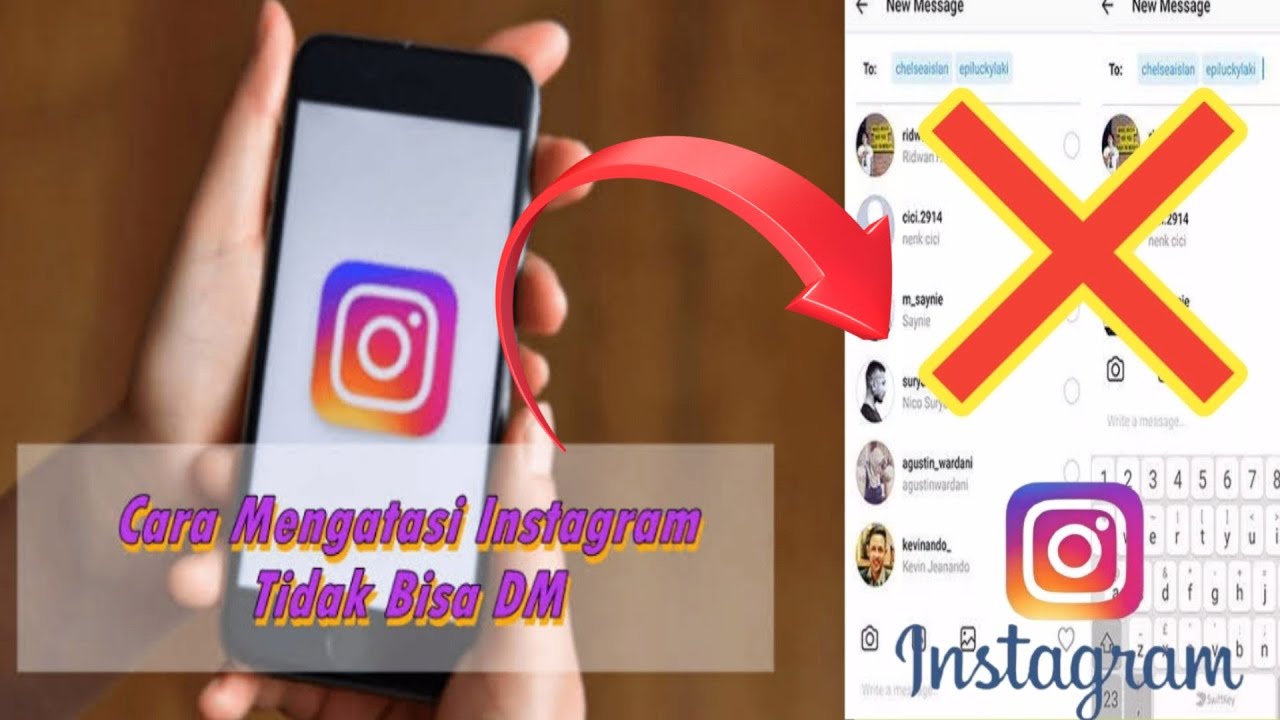 Cara Mengatasi Instagram Tidak Bisa Mengirim Pesan Youtube