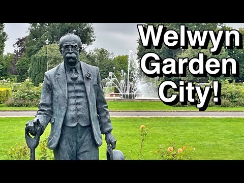 UK's Answer to Central Park - Welwyn Garden City! | Hertfordshire | UK County Tour | Vlogust ep.16