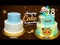How to Make Cocomelon Birthday Cake | 18th Birthday Special Cake Design Tutorial
