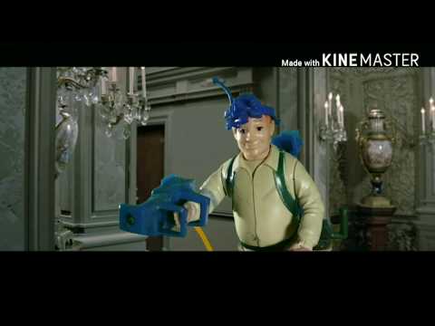 GHOSTBUSTERS stop motion  "he slimed me"