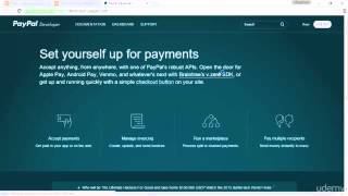 060 Create PayPal Developer app