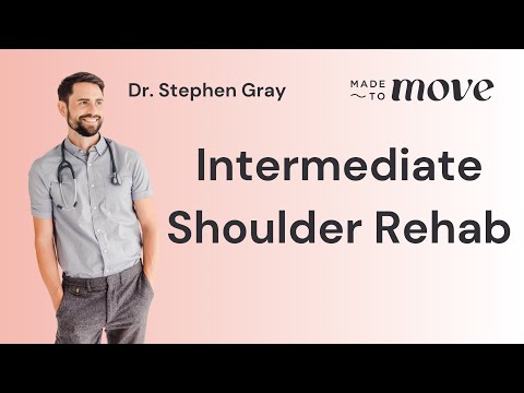 Intermediate Shoulder Rehabilitation Exercises