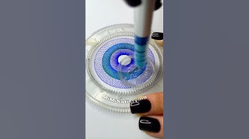 Amazing Spirograph #spirograph #art #asmr #viral #satisfying #usa #pattern #shorts
