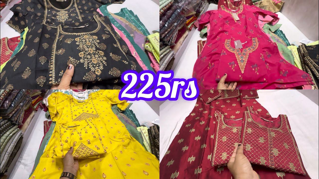 Chickpet Bangalore Wholesale Avasa Branded Designer Kurti 225rs |Single Courier Avl 