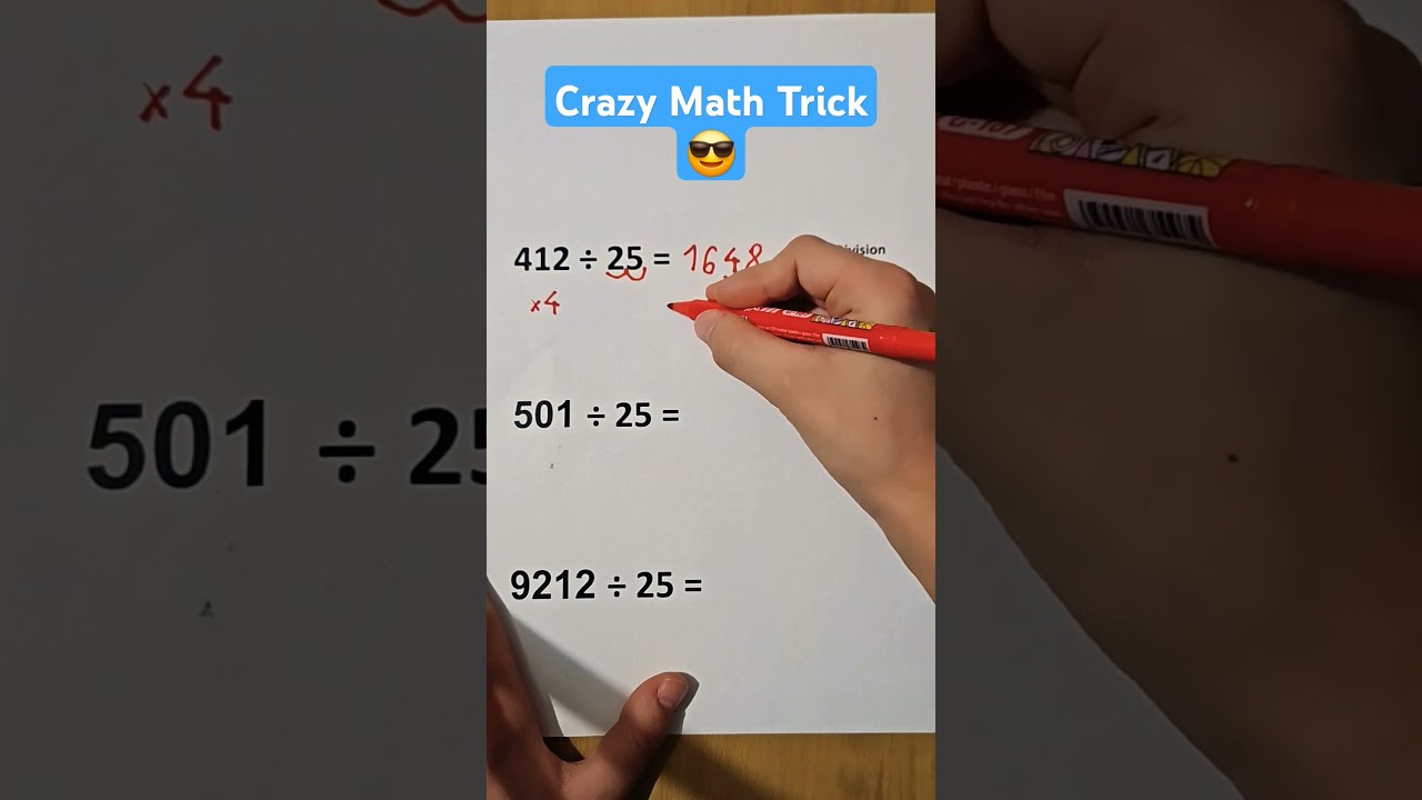 Division Tips And Tricks Easy For Large Small Numbers 