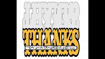 brother scan n cut tutorials Thanks Welded Word Card