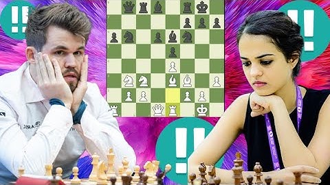 Chess game 19, Magnus Carlsen vs Tania Sachdev
