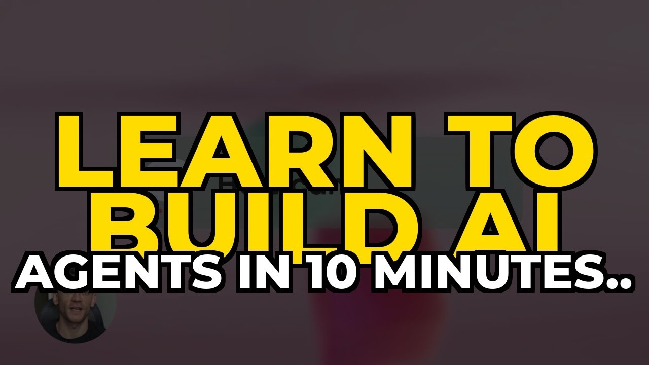 Learn to Build AI Agents in 10 Minutes.. - YouTube