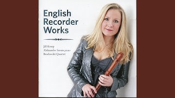 Suite for Alto Recorder and Strings (version for recorder and string quartet) : VII. Tarantella