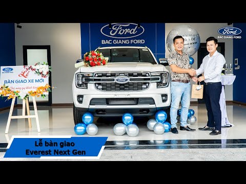 Video Lễ bàn giao xe Ford Everest Next Generation 2023 - youtube