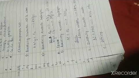 1st pu-s-block elements (part-4)