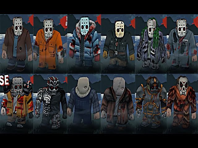 Friday the 13th Killer Puzzle All Jason Outfits 