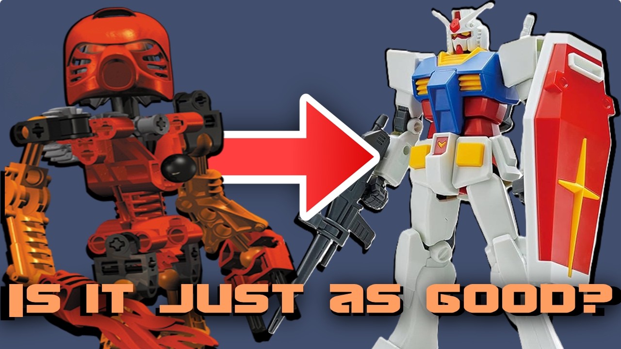 A Bionicle Fan Dips His Fricking Toe Into The World of Gunpla Model Kit