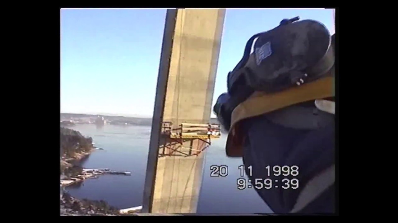 Bygget av Uddevallabron 1998