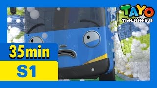 Tayo S1 Full Episodes S1 E08-E10 (3/8) l I want new tires l Our new friend, Gani l Hana and Gani l