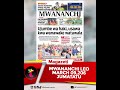 GAZETI MWANANCHI LEO MARCH 9 2025 Magazetiyaleo News Habarizaleo