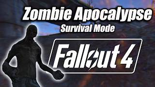 HOW Long Can I SURVIVE A Zombie Apocalypse in Fallout 4?