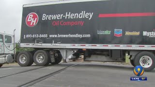 Town still trying to find solution to railroad crossing where tractor-trailers get stuck