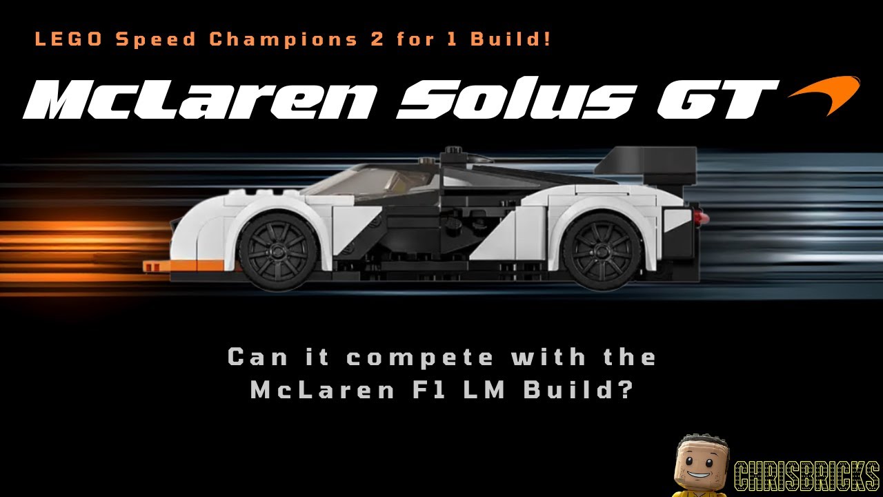 Building the LEGO Speed Champions McLaren Solus GT! | Set 76918 Building the LEGO Speed Champions McLaren Solus GT! | Set 76918