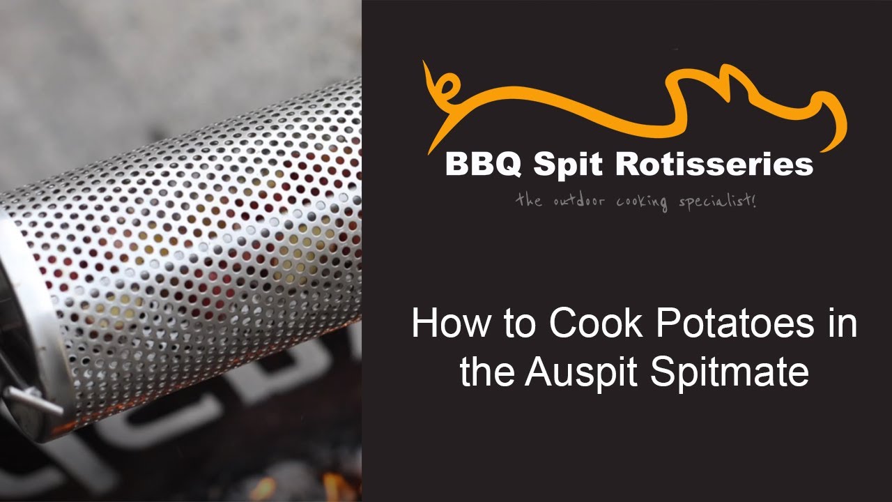 How to Cook Potatoes in the Auspit Spitmate | Camping Spit Roaster