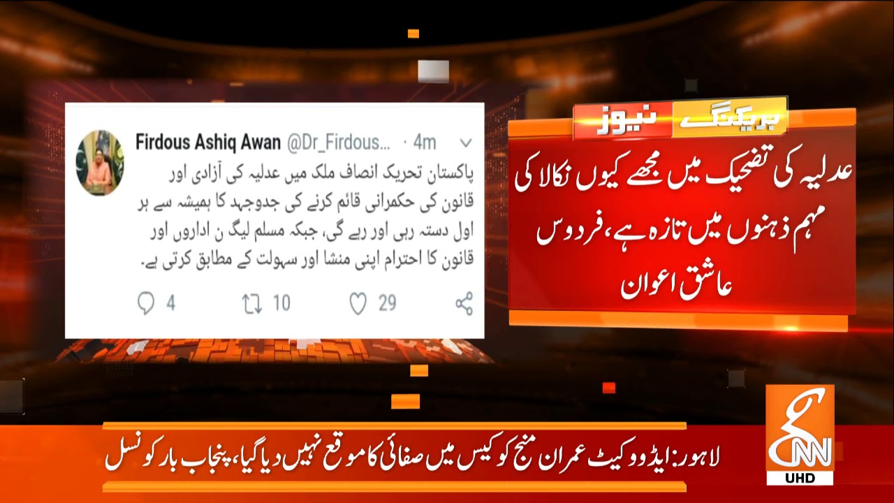 Firdous Ashiq Awan criticizes PML-N's save judiciary movement