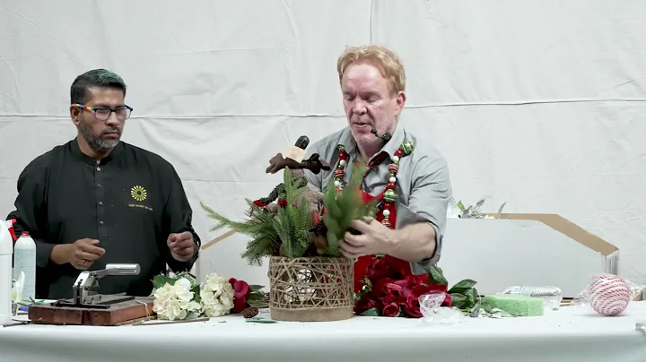 Holiday designing with American School of Flower D...