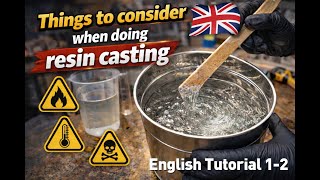 1-2 Epoxy Resin Training - How to prepare before casting and how to mix the resin?