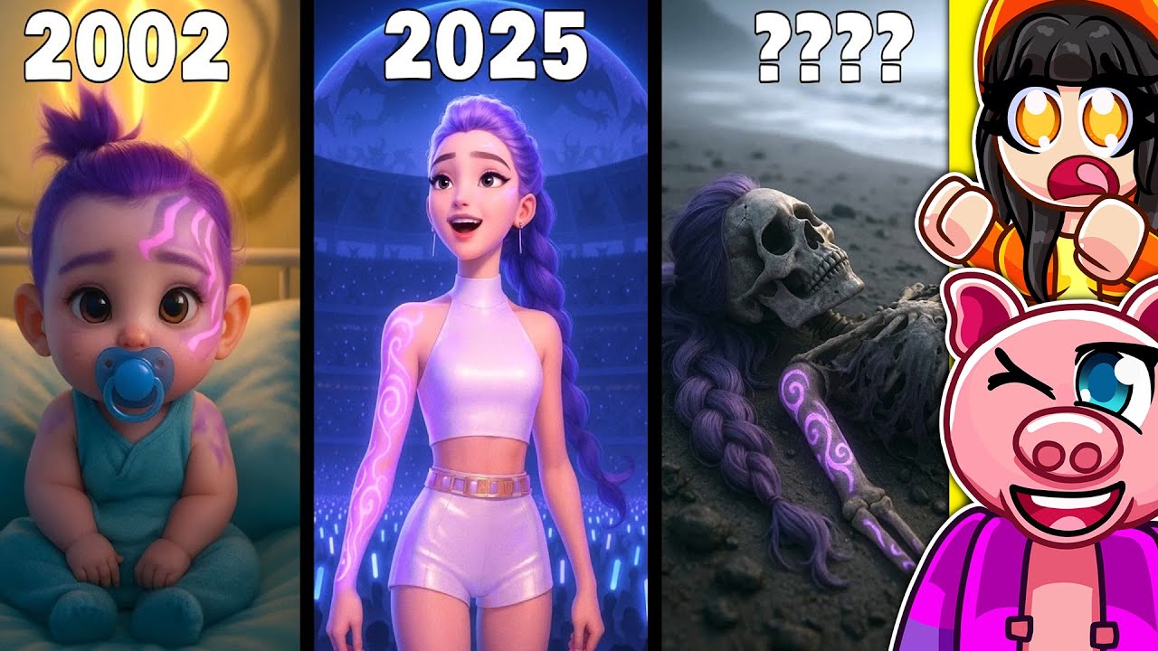 Toto je CELÝ ŽIVOT HUNTRIX a SAJA BOYS od NAROZENÍ až po SMRT!